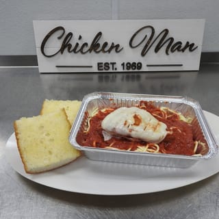 Chicken Parmesan & 1/2 Bread