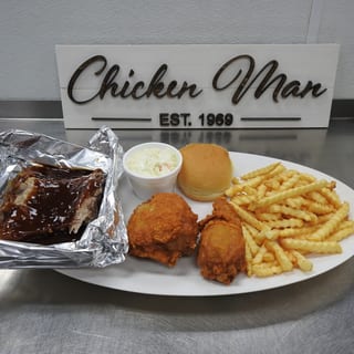 Chicken & Ribs Dinner