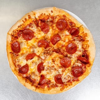14" Cheese w/2 Toppings