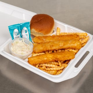 Beer Battered Cod Dinner